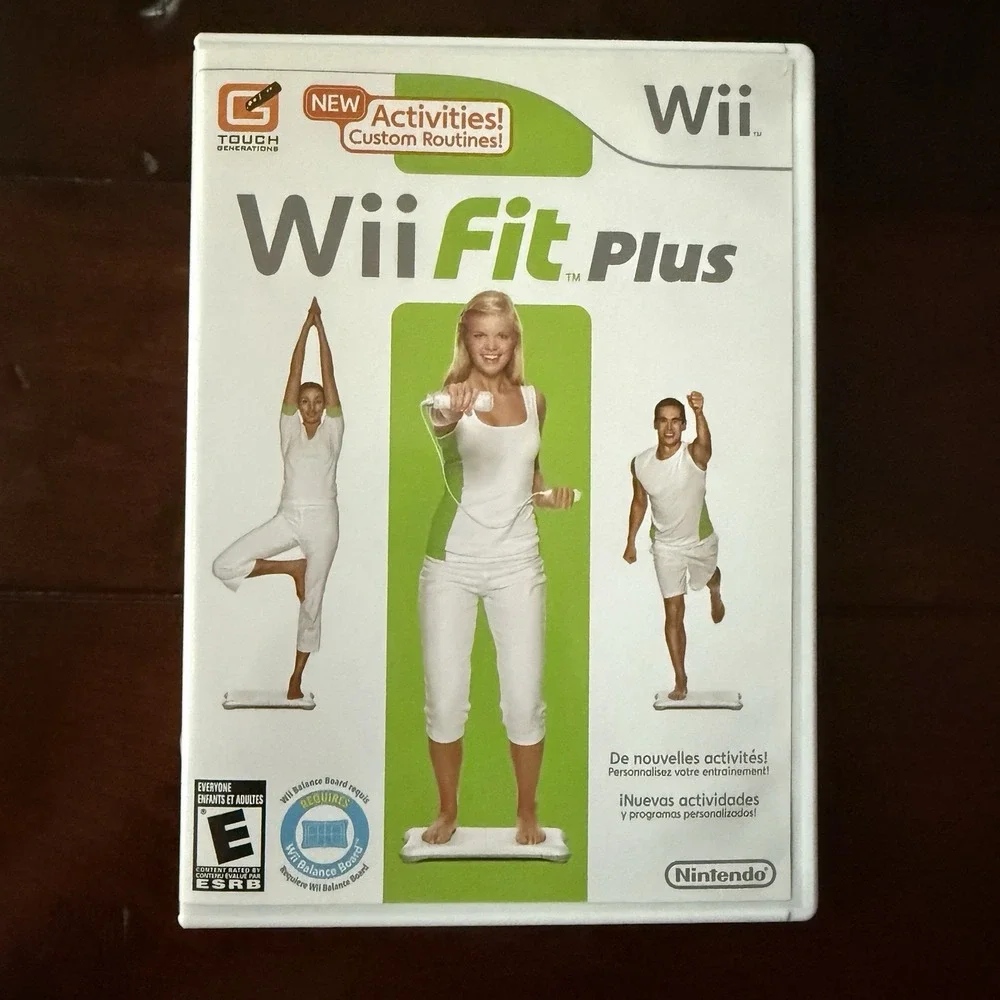 Wii Fit Plus Nintendo Wii 2009 -‎ Game Only Complete w/ Manual